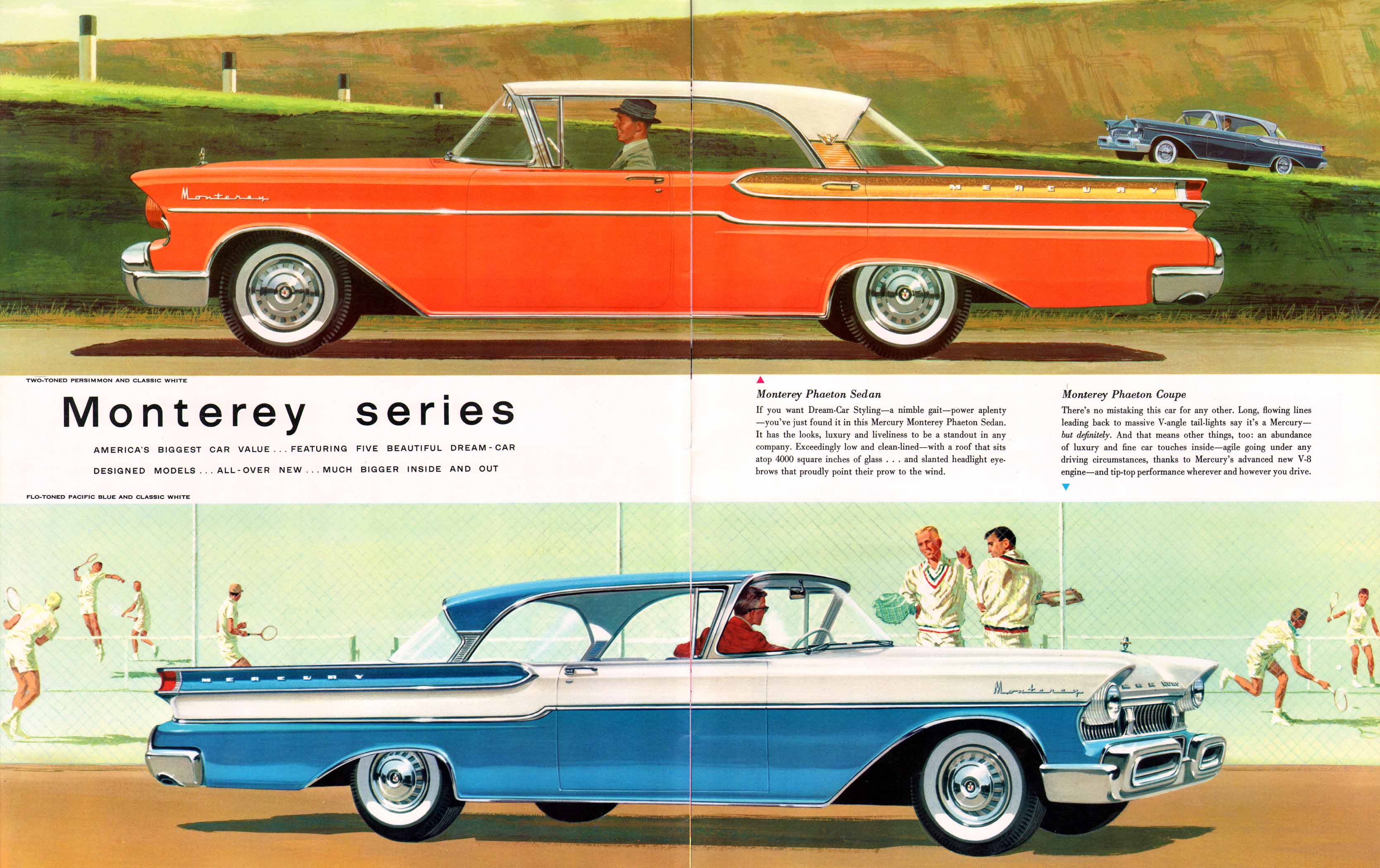 1957 Mercury Brochure Page 6